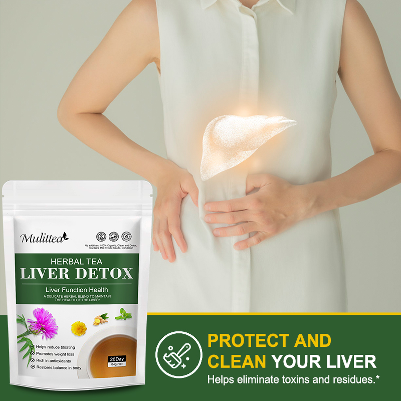 Mulittea Liver Detox Tea with  - Dandelion Detox Tea avis et prix