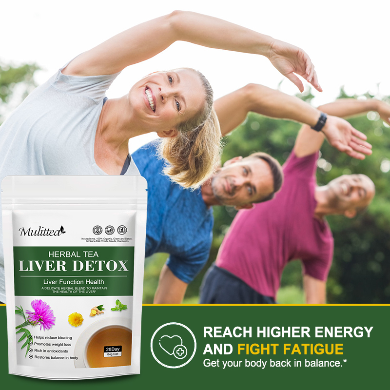 Mulittea Liver Detox Tea with  - Dandelion Detox Tea avis et prix