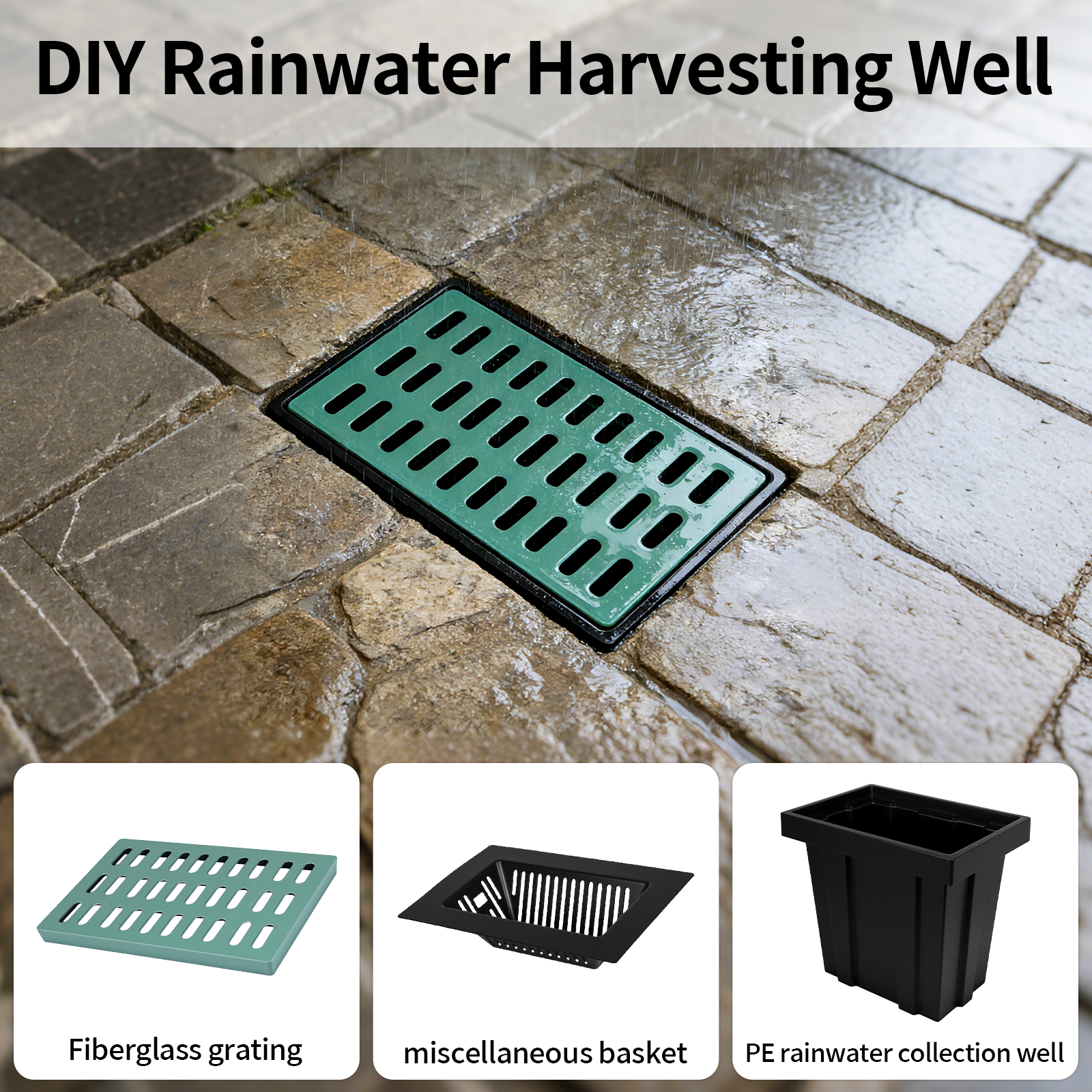 French Drain Basins Strainers  - Wellness X avis et prix