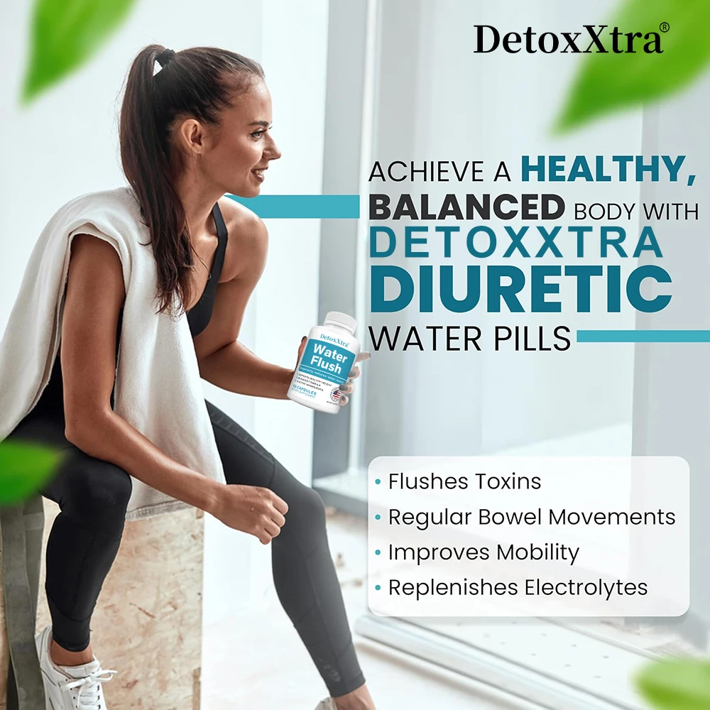 Herbal Diuretic Capsules, Wate - Dandelion Detox Tea avis et prix